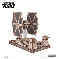 Puzzle 3D Myśliwiec TIE Fighter Gwiezdne Wojny Star Wars Ugears zestaw diy