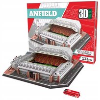 PUZZLE 3D STADION PIŁKARSKI ANFIELD FC LIVERPOOL PREMIER LEAGUE 113 ELEMEN.