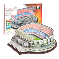 Puzzle 3D Stadion piłkarski FC Barcelona Camp Nou Habarri 79 elementów