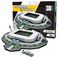 PUZZLE 3D STADION PIŁKARSKI JUVENTUS STADIUM TURYN SERIE A 85 ELEMENTÓW