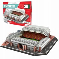 PUZZLE 3D STADION PIŁKARSKI LIVERPOOL FC ANFIELD PREMIER LEAGUE DUŻY 113el.