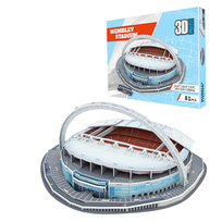 Puzzle 3D Stadion piłkarski Wembley Habarri 81 elementów