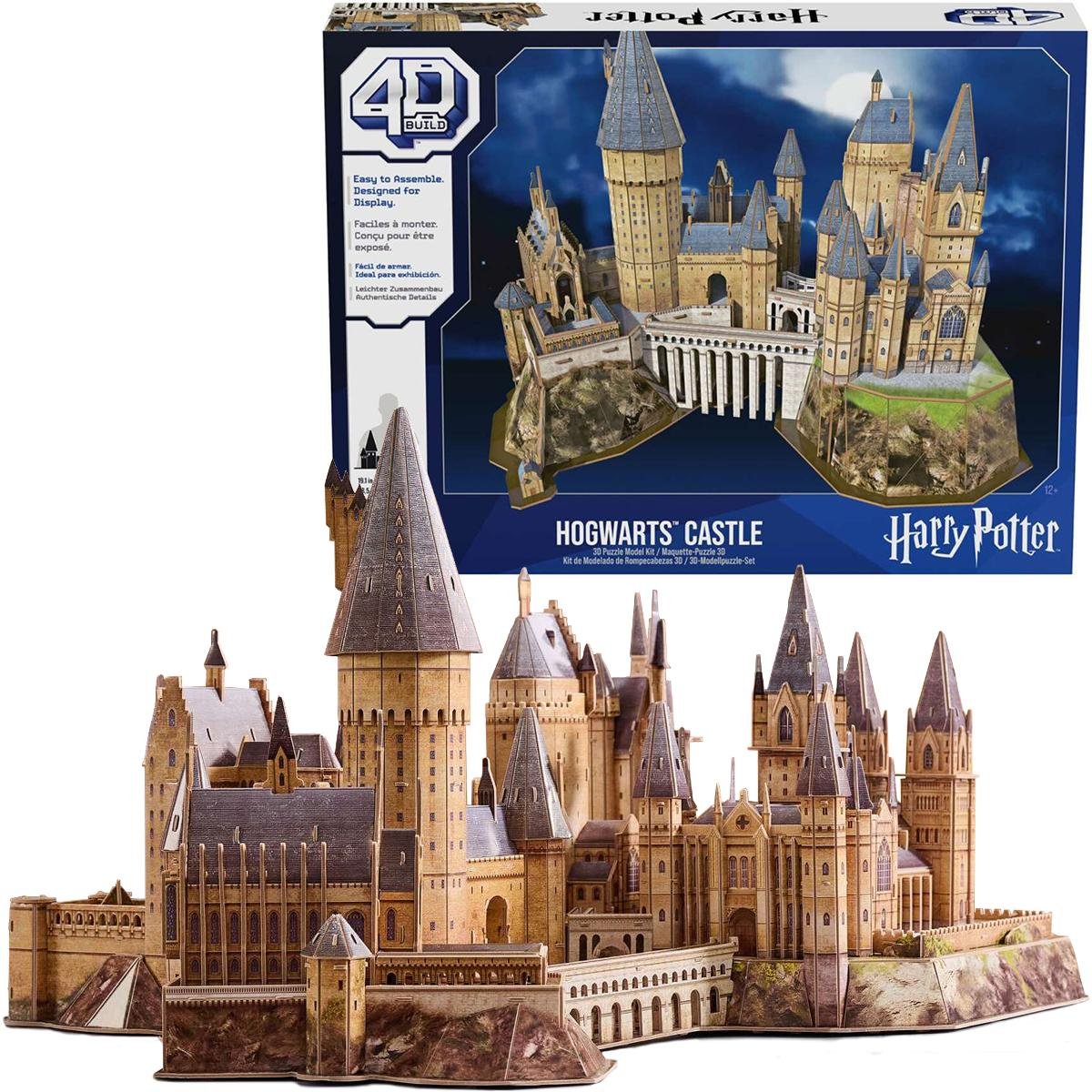 4D Build, Harry Potter Diagon Alley 3D Puzzle Model Kit, 4 Buildings 287 Pcs For Only 9 99 Was 17 45