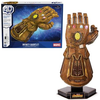 Puzzle 4D Build Marvel Infinity Gauntlet model 3D do złożenia - Spin Master