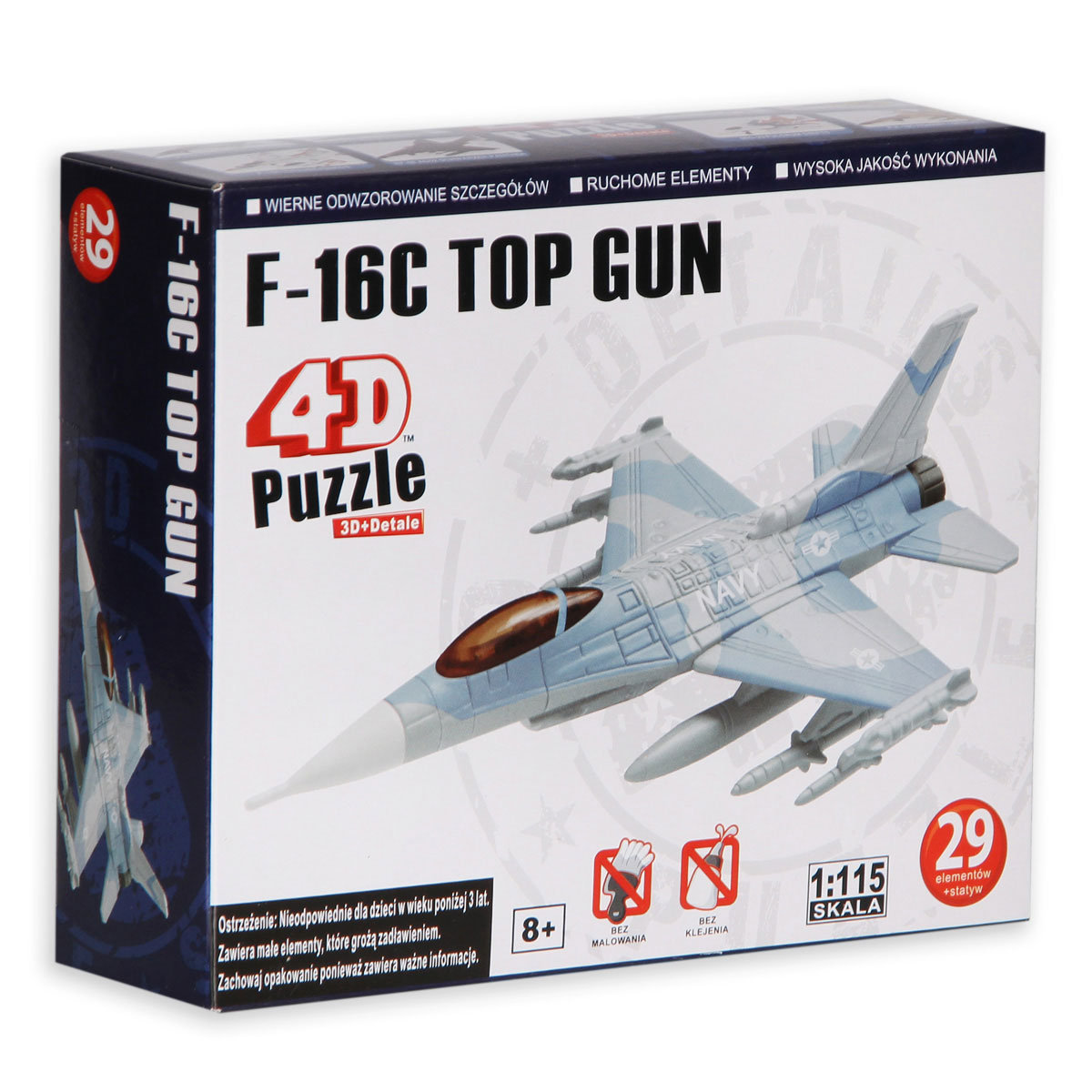 Puzzle 4D F16 Top Gun Sklep