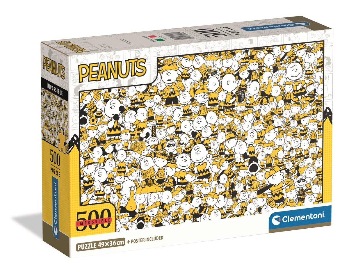 Inny producent Puzzle 500 Compact Impossible Peanuts 35806