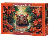 Puzzle 500 Hippo Relaxation B-54176 Castorland