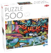 Puzzle 500 Sztuka Uliczna Graffiti, Tactic Tactic