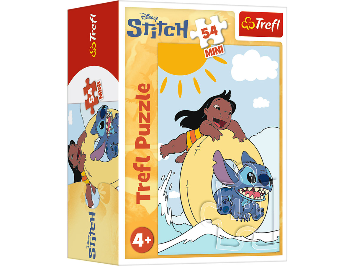 Puzzle 54 elementy Mini Disney LILO & STITCH Stich 19811 - Trefl ...