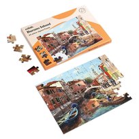 PUZZLE 63 ELEMENTY - BURANO, WŁOSKA WYSPA, Relish, terapia seniora