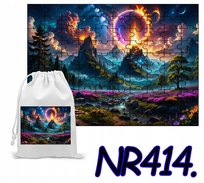 Puzzle 96 El. Układanka Góry Krajobraz Pejzaż + Woreczek Z Nadrukiem