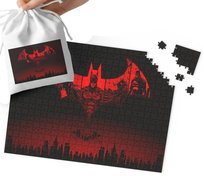 PUZZLE - BATMAN JOKER WZORY Z FILMÓW I GIER 24el + WORECZEK