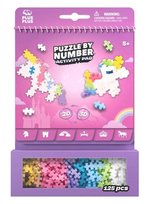 Puzzle By Number Activity Pad Bajkowy 125el Inna marka