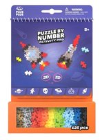 Puzzle By Number Activity Pad Kosmiczny 125el Inna marka