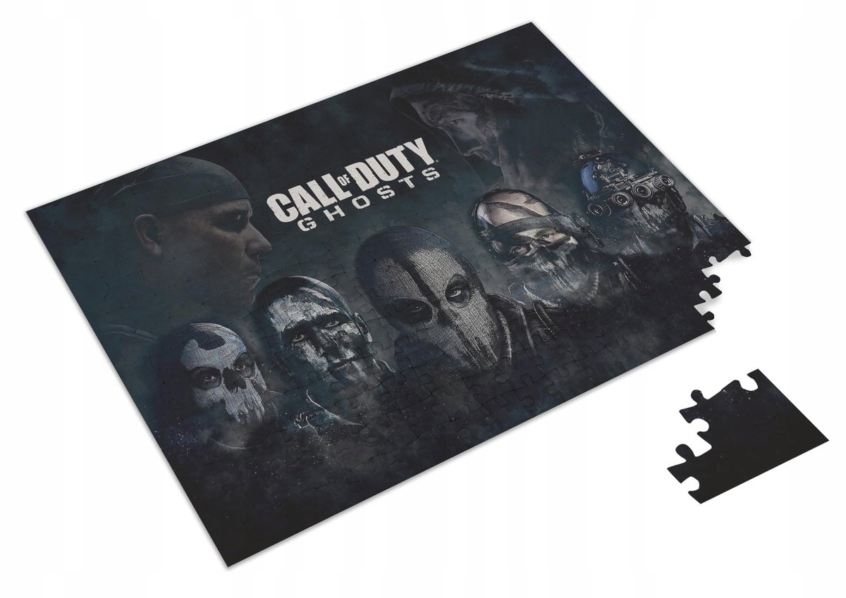 PUZZLE Call Of Duty Ghosts Gra + IMIĘ Pudełko 120 el. - Atram | Sklep ...