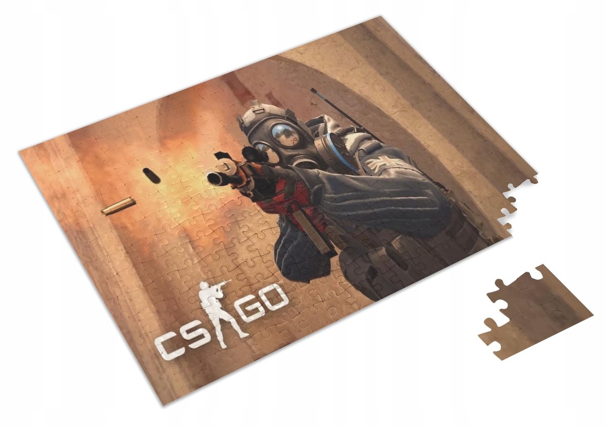 Puzzle Counter Strike CS GO + Imię pudełko A3 252 el. - Atram | Sklep ...