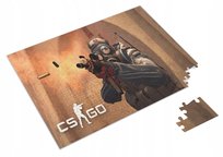 Puzzle Counter Strike CS GO + Imię pudełko A3 252 el.