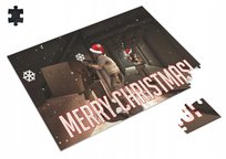 PUZZLE CS GO Counter Strike Świąteczne + IMIĘ Pudełko A3 252 el. #9