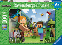 Puzzle dla dzieci 2D Minecraft 100 el. Ravensburger