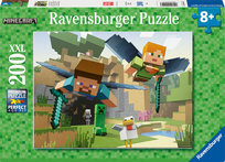 Puzzle dla dzieci 2D Minecraft 200 el. Ravensburger