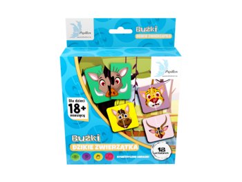 Puzzle dla dzieci Buźki Zwierzątka Dzikie 01 - Papillon