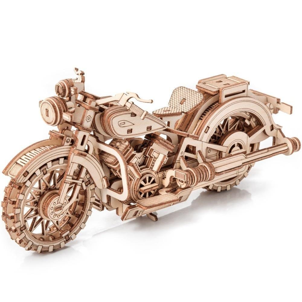 Puzzle drewniane 3D - Motor Comanche - Little Story | Sklep EMPIK.COM