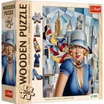 Puzzle, Drewniane, Lato w Mieście - Catherine Abel, 200 el.