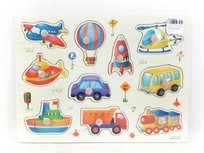 Puzzle Drewniane Pojazdy Bpuz8851
