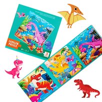 Puzzle edukacyjne - Poziom 3 - Dinozaury