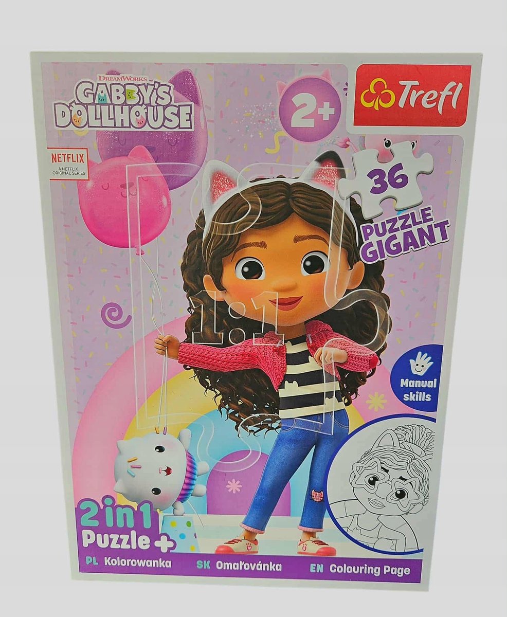 Puzzle Gabby's Dollhouse 36 elementów GABBYS DOLLHOUSE S1407 - Inna ...