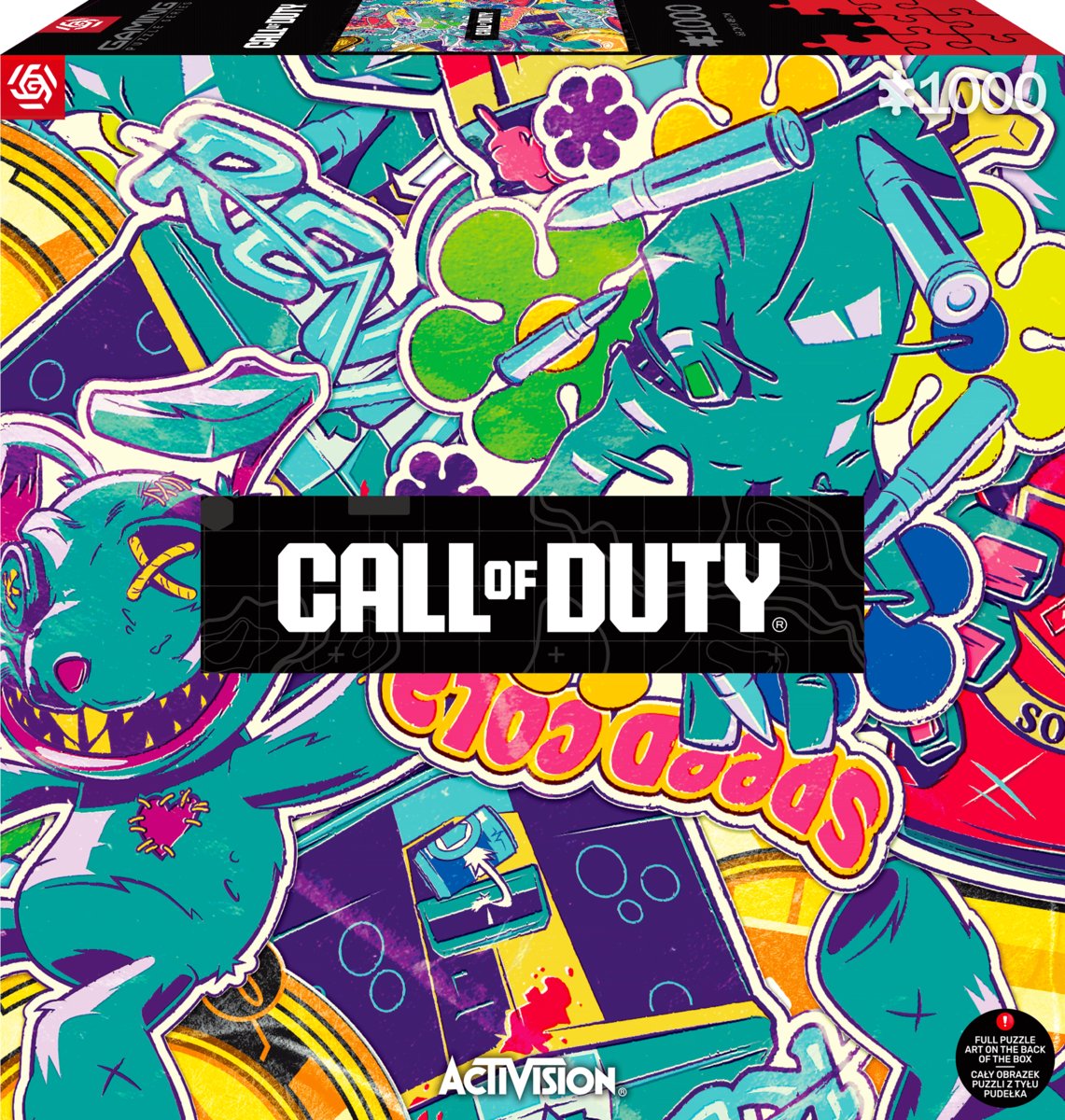 Puzzle, Good Loot, Gaming Puzzle, Call of Duty: Zombies Collage, 1000 ...