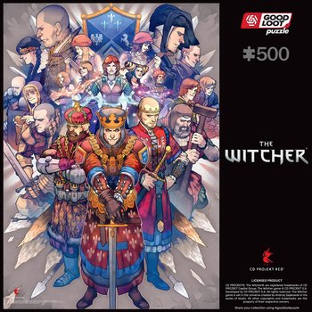 Puzzle, Good Loot, Gaming Puzzle, The Witcher Northern Realms, 500 el. - Good Loot