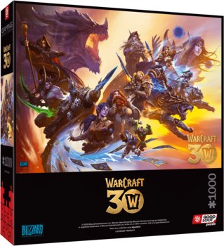 Puzzle, Good Loot, Gaming Puzzle, Warcraft 30th Anniversary, 1000 el. - Good Loot
