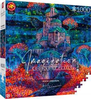 Puzzle, Good Loot, Imagination Puzzle, Roch Urbaniak Twierdza Pani Kruków / Raven Queen's Fortress, 1000 el. - Good Loot