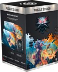 Puzzle, Good Loot, Premium Puzzle, The Witcher (Wiedźmin): Griffin Fight, 1000 el. - Good Loot