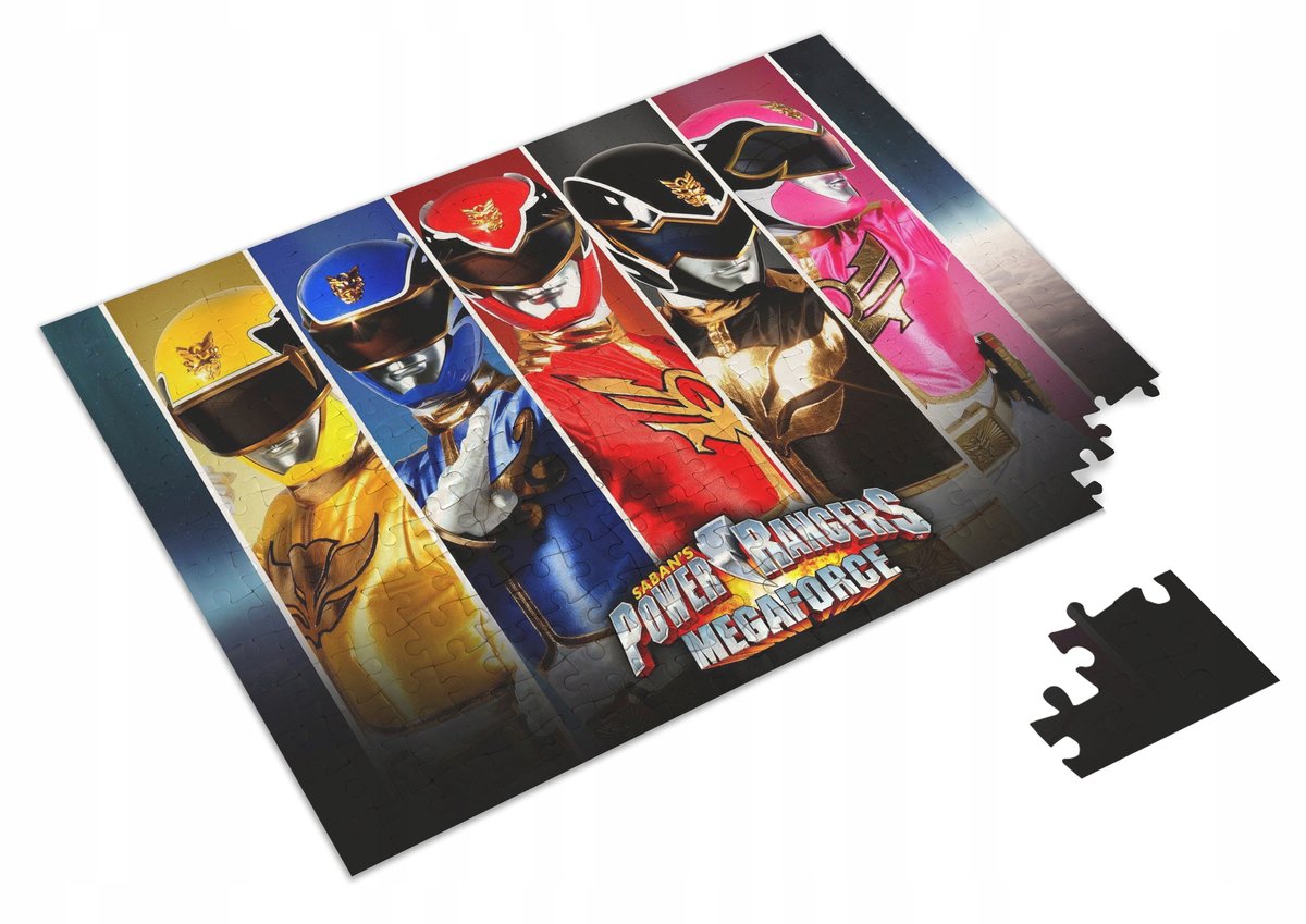 Power Ranger 25 Puzzle Puzzle + IMIĘ Power Rangers Bajka 252 el. Prezent - Atram | Sklep EMPIK.COM