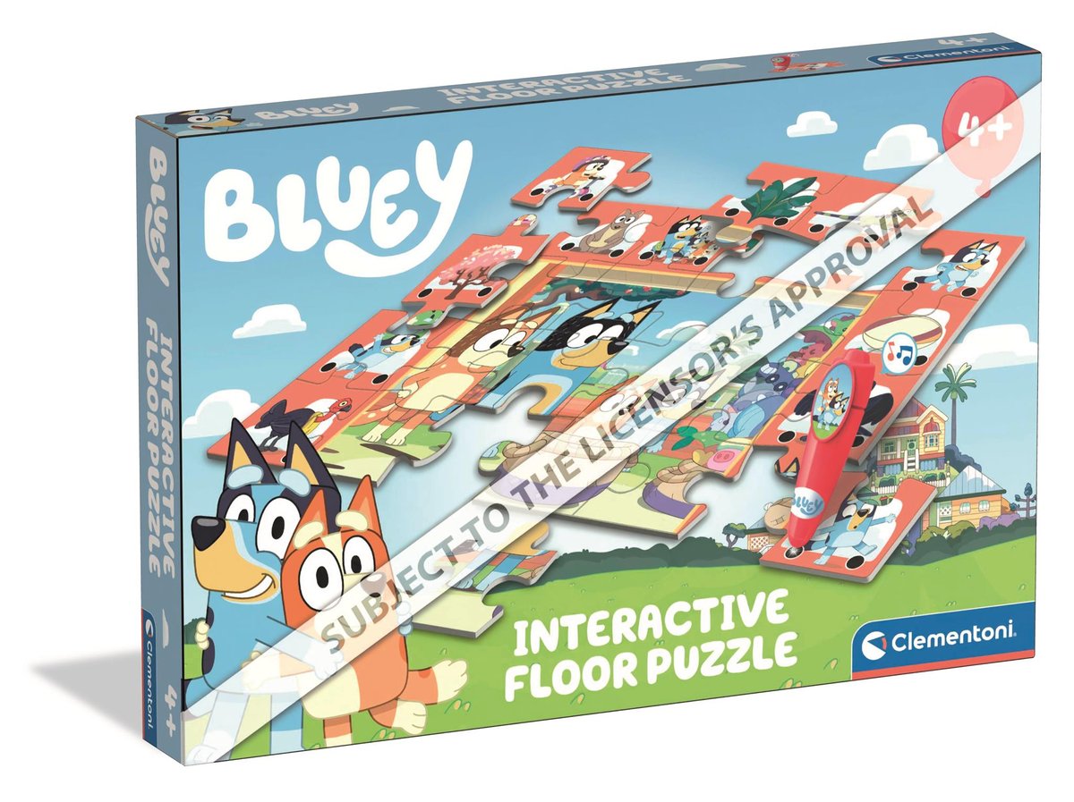 Puzzle Interaktywne Na Podłogę Bluey 16689 - Clementoni | Sklep EMPIK.COM