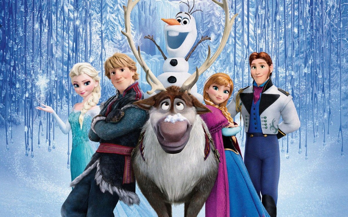 PUZZLE Kraina Lodu Elsa Anna Olaf Frozen + IMIĘ Pudełko 120 el. - Atram ...