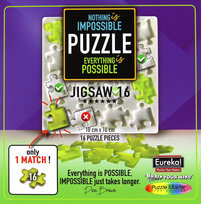 Puzzle Łamigłówka Impossible 16 Elementów Poziom 6/6 Eureka 3D
