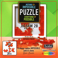 Puzzle Łamigłówka Impossible 28 Elementów Poziom 4/6 Eureka 3D