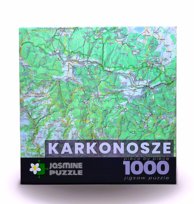 Puzzle Mapa Karkonoszy 1000 el.