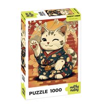 Puzzle, Matchy Matchy, Maneki-Neko Orient Vibes, 1000 elementów