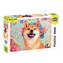 Puzzle, Matchy Matchy, Shiba Inu Orient Vibes, 1000 elementów