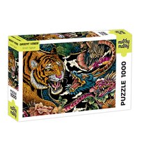 Puzzle, Matchy Matchy, Tygrys i Smok Orient Vibes, 1000 elementów
