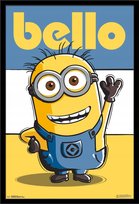 PUZZLE Minionki Wejście Gru Bajka Film A3 252 el z Nadrukiem + IMIĘ Pudełko