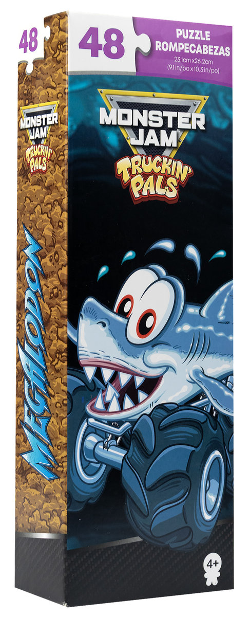 Puzzle Monster Jam 48 elementów Truckin' Pals 26,2 x 23,1 cm - Spin ...