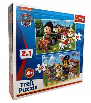 Puzzle Psi Patrol 2w1 TREFL 91791, 2 x 50 el - Trefl