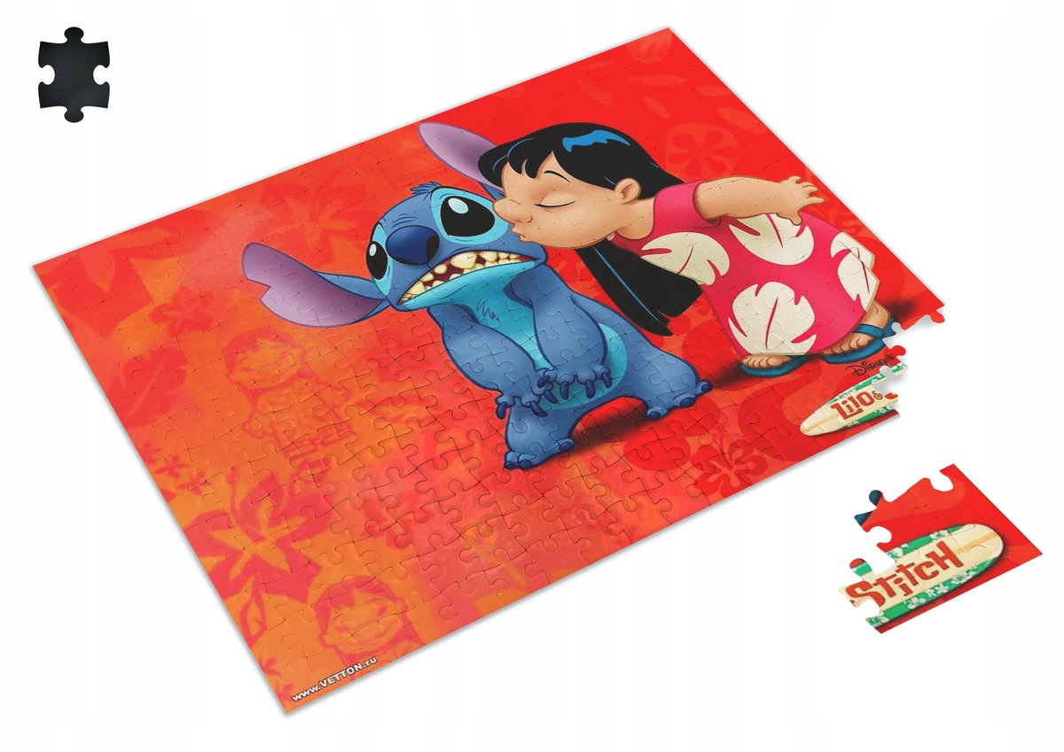 Puzzle Puzzle DLA FANA Lilo i Stitch Stich IMIĘ 120 el. 6 imię #2 ...