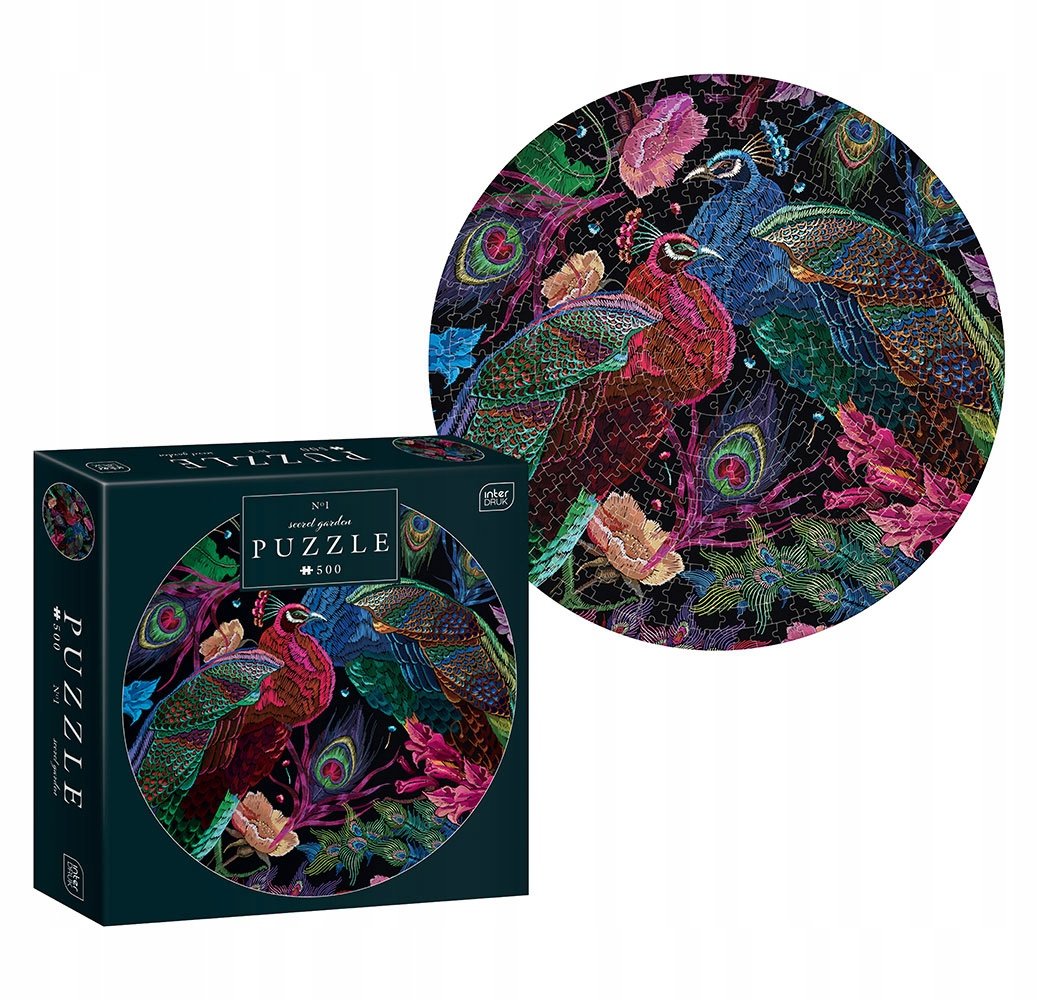 thumbnail interactive-video image 1 of Interdruk Puzzle Secret Garden No. 2 - 1000 Pièces - Puzzle Adulte - Rue Du Commerce 1 of 10