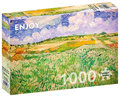 Puzzle, Równina w pobliżu Auvers, Vincent van Gogh, 1000 el.  - Enjoy